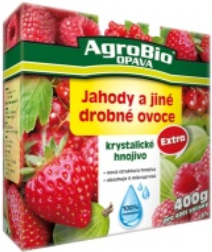 AgroBio Krystalické hnojivo Extra- Jahody 400 g CZ/SK