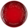 Le Creuset Vianočný tanier Cezmína červený 19 cm