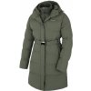 Husky Dámsky hardshellový plnený kabát Nerine L khaki Veľkosť: L - plus dámsky kabát