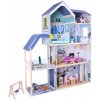 Domček pre bábiky veľký drevený 138 cm Rezidencia Maya 28 dielov ECOTOYS