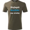 Army tričko najlepší kuchár na svete - darčeky pre kuchárov XXL