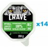 Crave s jahňacím a hovädzím mäsom 14 x 150 g