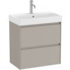 Kúpeľňová skrinka s umývadlom Roca Ona 60x64,5x36 cm piesková mat ONA60ZK2ZPM