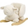 NATTOU Hojdačka Teddy plyš ovečka ecru 10m+ 544061