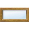 Plastové okno fixné zasklenie ARON Basic biele/zlatý dub 900x800 mm (neotvárateľné)
