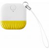 Vyhľadávač kľúčov Bluetooth Tuya mini žltý, lokátor kľúčov a iných osobných vecí