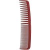 Sägemann Carbon C13 vláknový hrebeň 7 1/2 červená
