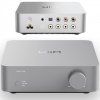 WiiM VIBELINK AMP STEREO ZOSILŇOVAČ KONCOVKA VÝKONU 200W 4 Ohm DAC STRIEBORNÁ