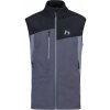 Hannah Carsten Vest Pánska softshellová vesta 10028956HHX anthracite/stormy weather XL