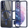 Techsuit Luxury Crystal MagSafe – puzdro na Samsung Galaxy S21 Plus 5G – tmavomodrý