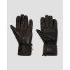 Dámske čierne Kožené Lyžiarske Rukavice Hestra Primaloft - 5 Finger