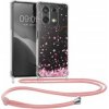 Priehľadné púzdro kwmobile Xiaomi Redmi Note 13 5G červená