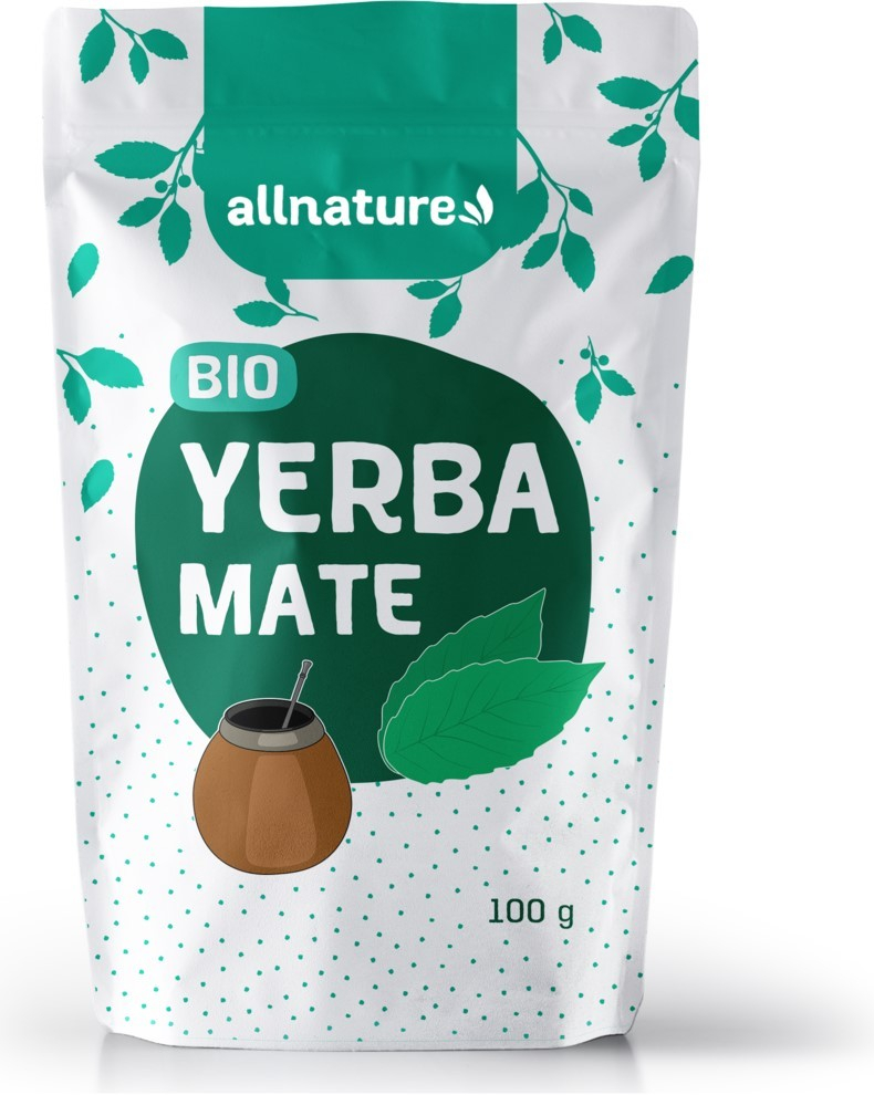 Allnature Yerba Mate čaj sypaný BIO 100 g