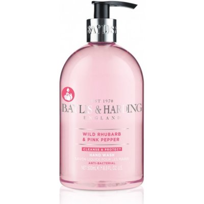 Baylis & Harding Wild Rhubarb & Pink Pepper Tekuté mydlo na ruky 500 ml