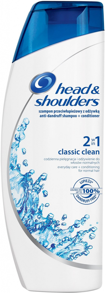 Head & Shoulders šampón 2 V 1 classic 360 ml