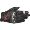 ALPINESTARS rukavice SMX-1 AIR V2 black/fluo red - L