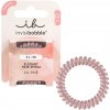 Tenká špirálová gumička do vlasov Invisibobble Slim Pink Monocle - ružová, 3 ks