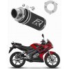 Honda CBR 125 2004 - 2010 ladený výfuk GP1 BLACK + dB killer