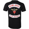 Tričko metal NNM Bon Jovi New Jersey Dagger Čierna