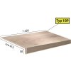 Karndean International Ecoline Step - 1 BP schod bez nosu 9522 Dub jesenný krémový