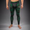 Pánske športové kompresné legíny Venum Matupa – Black/Green/Gold Velikost: S