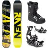 Raven Barracuda Carbon Lime snowboard + Raven Fastec FT360 black viazanie + Raven Target ATOP obuv - 155 cm + M (EU 39-42)