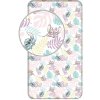 Jerry Fabrics Bavlnené napínacie prostieradlo 90x200 + 25 cm - Lilo and Stitch 