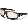 CHOPPERS Biker CARBON-FIBER Slnečné okuliare Strieborné