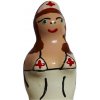 Condomerie - handpainted novelty condoms nurse brunette