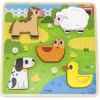 Drevené puzzle Viga 44662 farma