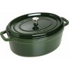 Staub Cocotte hrniec oválny 31 cm 5,5 l bazalka