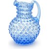 Džbán 1l - Hobnail - Ananás - svetlo modrá