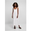 Urban Classics Ladies 7/8 Length Valance Summer Dress white