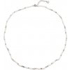 AURA XNA11 - Strieborný náhrdelník perleť
