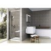 Sprchové dvere Ravak Pivot PDOP1-80 satin+Transparent 03G40U00Z1