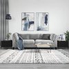 vidaXL Konferenčné stolíky 2 ks, čierne 50x50x40 cm, kompozitné drevo 829415