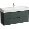 Laufen Juna Skrinka pod umývadlo 117 cm, sivá traffic H4116421092661
