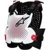 Chránič hrudi A-4 PLASMA, ALPINESTARS (černá/červená/bílá, vel. M/L)