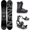 Raven Mystic snowboard + Raven Fastec FT360 black viazanie + Raven Target obuv - 160 cm + L (EU 41-44)