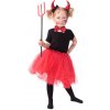 Detský kostým Tutu set čertice