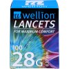 Wellion LANCETS 28G Lanceta sterilná 100 ks