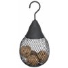 Zásobník ŽIAROVKA na lojové gule/ oriešky, 1.400 ml/ø 14 × 29 cm, čierna