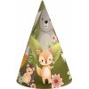 Party Párty klobúčiky Lesné zvieratká 6ks