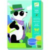 Tvorivá sada Panda (farebný piesok) Djeco