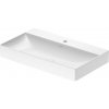 Duravit DuraSquare - Umývadlo brúsené 800x470 mm, bez prepadu, biela 2353800071