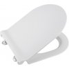 GSI NORM WC sedátko, SLIM, Soft Close, Quick Release, biela/chrom MS86CSN11