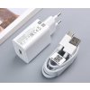 Xiaomi MDY-11-EP USB-A 22,5W Cestovná Nabíjačka + USB-C Dátový Kábel White (Bulk)