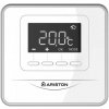 ARISTON CUBE - biely izbový regulátor/termostat e-BUS, modulačný, jednoduché ovládanie, obvykle ako 2.až 6. v systéme