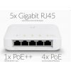 Ubiquiti UniFi Switch Flex Indoor/Outdoor 5x1000Mbps PoE (Weatherproof IP55) USW-FLEX