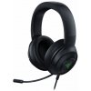 RAZER Herný headset Razer Kraken V3 X, káblový, s hlavovým mostom, USB typu A, čierny